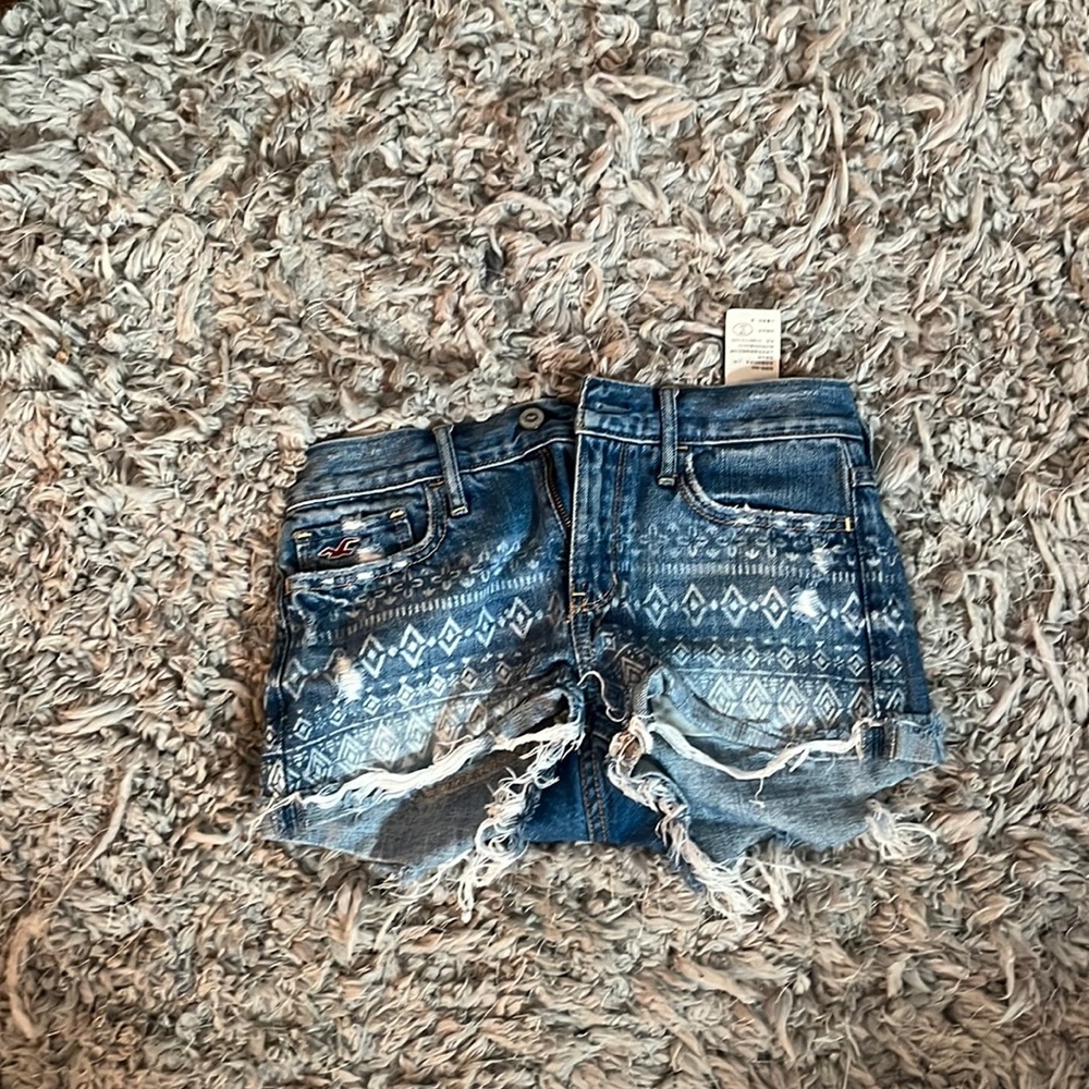 High Waisted Aztec Hollister Shorts
